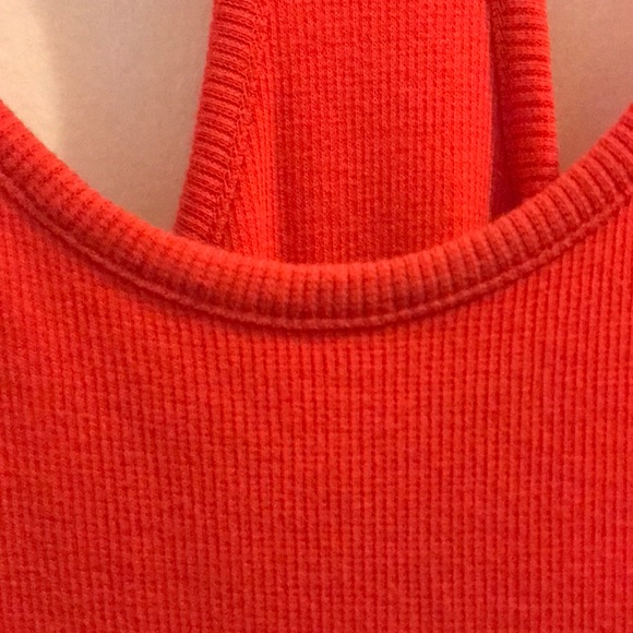 Orange Shirt / Tank Dress - Picture 4 of 4